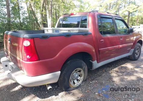 2001 Ford Explorer Sport Trac из США, поврежденный, VIN 1FMZU67EX1UA94698